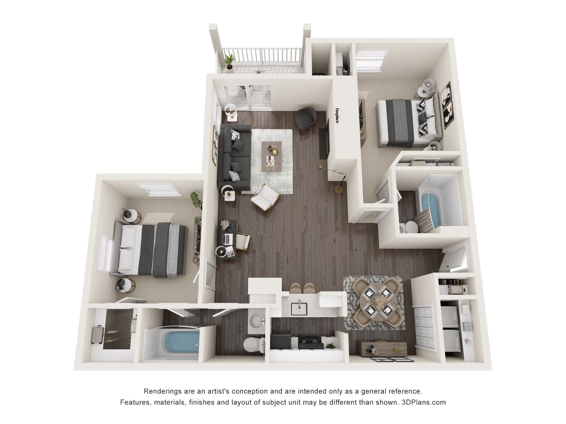 The Mallard Reno Quartz B2B floor plan